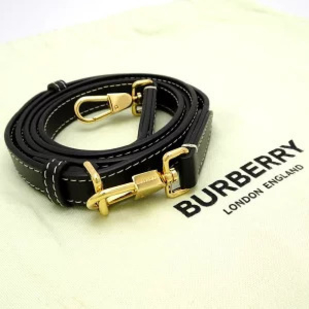 Burberry Two Tone Canvas Leather Pocket Bag Crossbody Shoulder Black Red - Picture 6 of 9